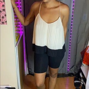 TOPSHOP Chiffon crop